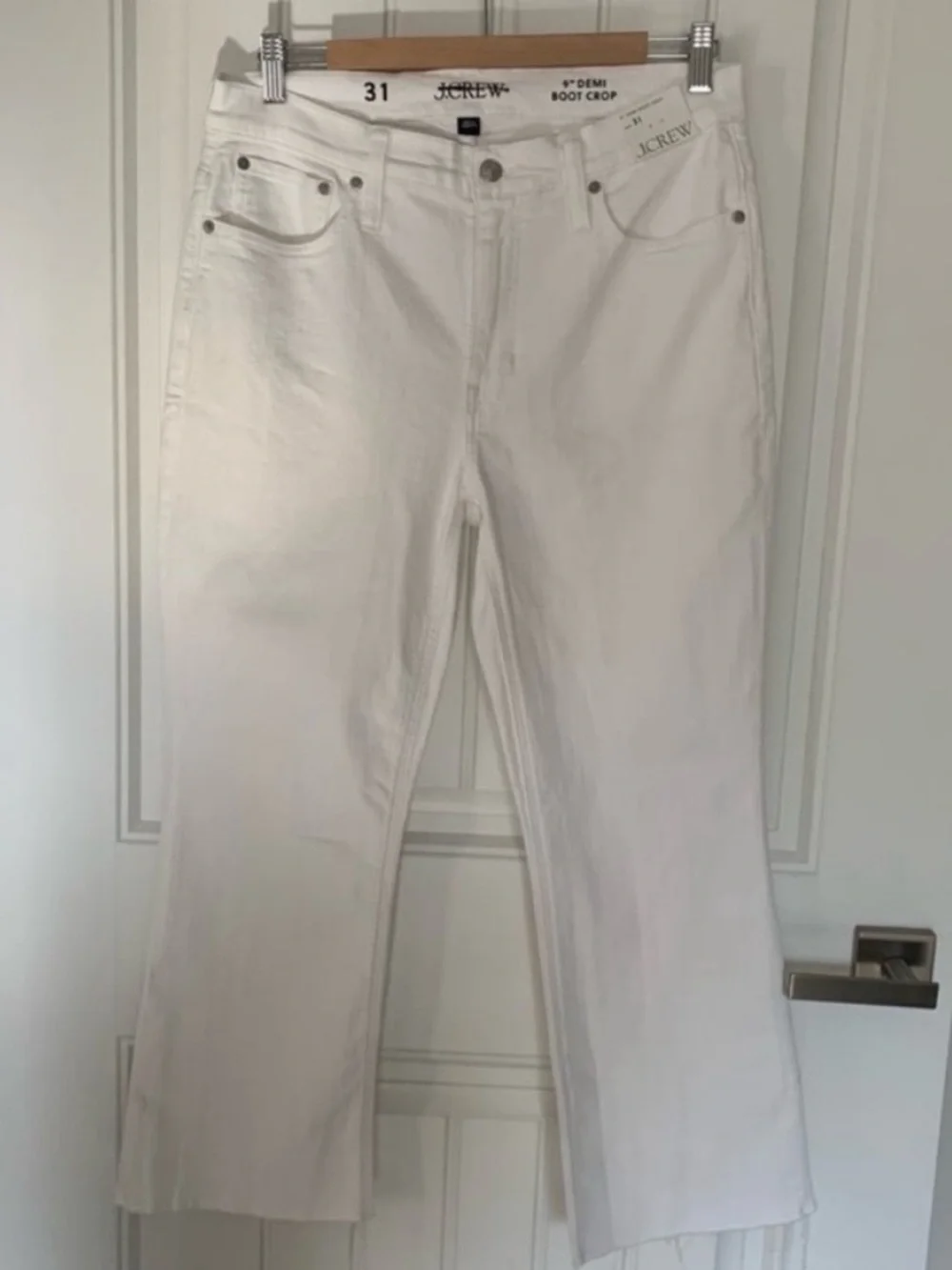 J Crew Jeans 31 Preppy White